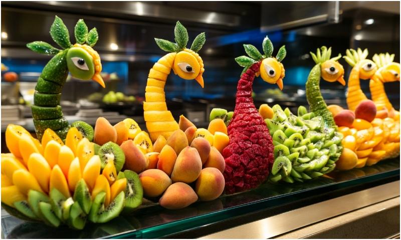 Stunning Fruit Figurines for Elegant Events